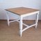 Antique Spanish Rustic Kitchen Table in Patinated White, 1890s, Image 7