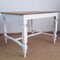 Antique Spanish Rustic Kitchen Table in Patinated White, 1890s 3