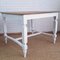 Antique Spanish Rustic Kitchen Table in Patinated White, 1890s, Image 3