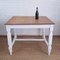 Antique Spanish Rustic Kitchen Table in Patinated White, 1890s 26