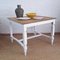 Antique Spanish Rustic Kitchen Table in Patinated White, 1890s 25