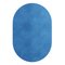 Tapis Oval Eletic Blue #14 Rug by TAPIS Studio 1