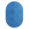 Tapis Oval Eletic Blue #14 Rug by TAPIS Studio, Image 1
