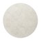 Tapis Round Ivory #001 Rug par TAPIS Studio 1