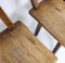 Brutalist Chairs attributed to Mobichalet, Belgium, 1960s, Set of 8 11