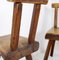 Brutalist Chairs attributed to Mobichalet, Belgium, 1960s, Set of 8 4