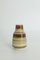 Kleine skandinavische Vase aus braunem Steingut von Gunnar Borg für Höganäs Ceramics, 1960er 4