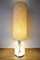 Lámpara de pie grande con base de vidrio, años 70, Imagen 4