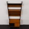 Vintage Wall Unit in Teak and Black Varnish, Norway, 1960s 7