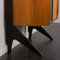 Vintage Wall Unit in Teak and Black Varnish, Norway, 1960s 12