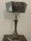 Art Deco Style Brutalist Metal Table Lamp, 1980s, Image 2