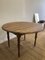 Vintage Round Table with Folding Wings 1