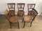 Chaises de Bistrot Vintage, France, Set de 5 1