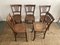 Vintage French Bistro Chairs, Set of 5, Image 1
