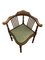 Edwardian Inlaid Mahogany Corner Chair, Image 1