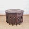 Antique Cedar Wood Hexadecagonal Tea Table, 1890s 1