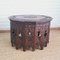 Antique Cedar Wood Hexadecagonal Tea Table, 1890s 8