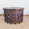 Antique Cedar Wood Hexadecagonal Tea Table, 1890s 2