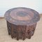 Antique Cedar Wood Hexadecagonal Tea Table, 1890s 4
