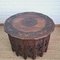Antique Cedar Wood Hexadecagonal Tea Table, 1890s 5