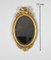 Late 19th Century Louis XVI Oval Mirror in Golden Wood, Image 2