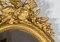 Espejo Luis XVI oval de madera dorada de finales del siglo XIX, Imagen 6