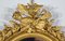 Specchio ovale Luigi XVI della fine del XIX secolo in legno dorato, Immagine 4