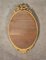 Late 19th Century Louis XVI Oval Mirror in Golden Wood, Image 11