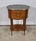 Small Louis XVI Mahogany Drum Table 1