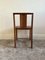 Vintage Limed Oak Side Chair with Cane Seat, 1920s 6