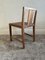 Vintage Limed Oak Side Chair with Cane Seat, 1920s 2