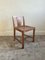 Vintage Limed Oak Side Chair with Cane Seat, 1920s 4