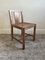 Vintage Limed Oak Side Chair with Cane Seat, 1920s 1