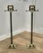 Tall Victorian Brass Andirons, Set of 2 1