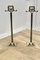 Tall Victorian Brass Andirons, Set of 2 4