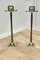 Tall Victorian Brass Andirons, Set of 2, Image 4