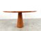 Vintage Round Red Travertine Dining Table, 1970s, Image 11