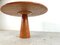 Vintage Round Red Travertine Dining Table, 1970s 8