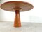 Vintage Round Red Travertine Dining Table, 1970s, Image 8