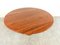 Vintage Round Red Travertine Dining Table, 1970s 6