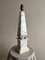 Lampada da tavolo Obelisco in marmo, Italia, anni '20, Immagine 4