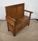 2nd half 19th Century Cherry and Chest Bench 3
