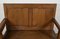 2nd half 19th Century Cherry and Chest Bench 6