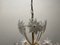 White Murano Flower Chandelier, 1970s 4