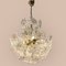 White Murano Flower Chandelier, 1970s 10