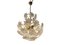 White Murano Flower Chandelier, 1970s, Image 1