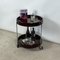 Vintage Bar Cart in Brown Plastic and Chrome Metal by Dal Vera, 1960s 10