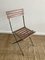 Chaises de Jardin Vintage en Fer et Bois, Set de 4 3