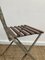 Chaises de Jardin Vintage en Fer et Bois, Set de 4 4