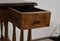 Early 20th Century Salon Table Writing in Walnut, 1890s, Image 24
